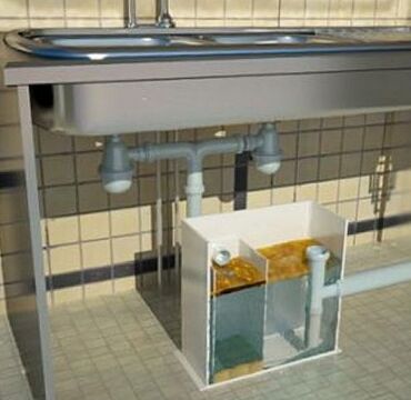 Другое оборудование для кафе, ресторанов: Жироуловитель под мойку с доставкой!Жироуловитель выполняет функцию — 3