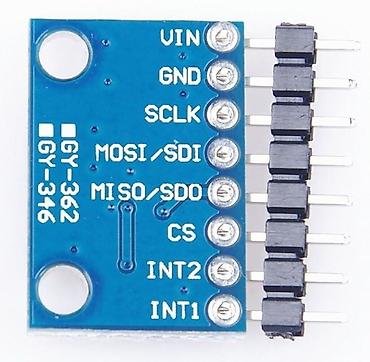 Автозапчасти: ADXL362/346 3 OXLU AKSELEROMETR MODULU (GY-362/GY-346) Ultra aşağı — 3