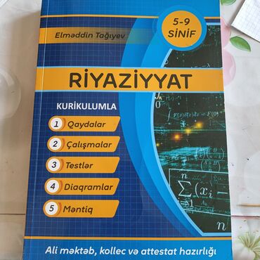 мсо 1 по познанию мира 2 класс баку: Elməddin Tağıyev 5-9 cu sinif Riyaziyyat test toplusu