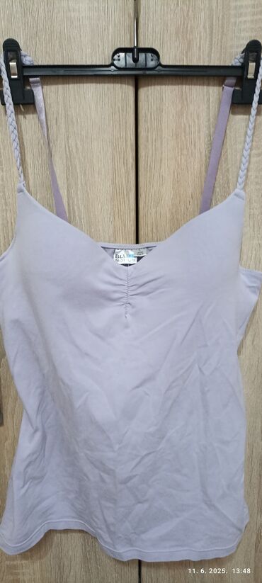 kaputi sa prirodnim krznom: M (EU 38), Cotton, Single-colored, color - Lilac