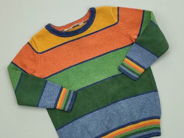 Swetry: Sweter 3 lata, wzrost - 98 cm., stan - Dobry, wzór - Linia, kolor - Kolorowy
