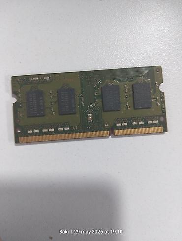ddr4 8gb ram notebook: Operativ yaddaş (RAM) Samsung, 1 GB, 1333 Mhz, DDR3, Noutbuk üçün, İşlənmiş — 2
