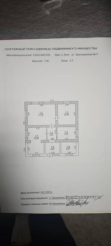 Продажа коттеджей и домов: Продается угловой жилой дом в г. Кант Предлагается к продаже — 23