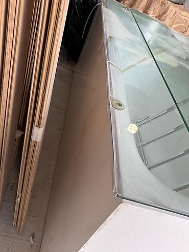 hamam destleri: Şüşə qapaqlı vannа (hidromassajlı korpus) Vanna 1.70 duz bucaqli — 2
