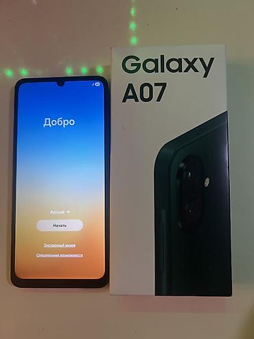 Mobil telefon və aksesuarlar: Samsung Galaxy A07, 128 GB, rəng - Yaşıl, Sənədlərlə — 3