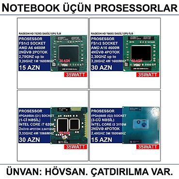 1155: Prosessorlar 📍Ünvan: Bakı şəh, Suraxanı ray, Hövsan qəs. YOXLAMAĞA — 4