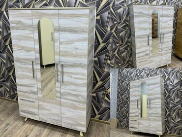 Dolablar: Yeni, Açılan, 3 qapılı Düz dolab, Qarderob, paltar dolabı, Azərbaycan — 7