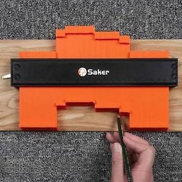 Ostali merni alati: Saker alat za merenje kontura – 25 cm - Profesionalni šablon za — 19