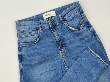 jeansy z nadrukiem: PULL&BEAR, Jeansy damskie, rozmiar M