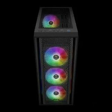 Ostali kompjuterski delovi: Gaming PC kućište sa staklenom bočnom stranicom i ARGB osvetljenjem - — 16