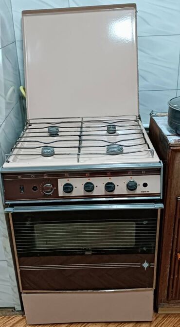 Mətbəx üçün digər texnika: Plitə Qazlı, Ayrıca dayanan, 4 gözlü, İşlənmiş