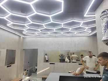 Натяжной потолок: Натяжной потолок Глянцевое, Матовое, 3D потолки Гарантия, Бесплатная консультация, Бесплатный замер — 16