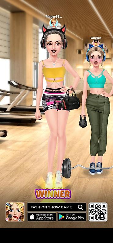 idman şort: Fashion Show Game – mobil stil oyunu - Platformlar: iOS (App Store) — 1