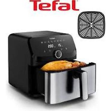 ipad ucuz: Tefal Easy Fry Mega Air Fryer – 7.5L, 8 Proqram, 80°–200°C, Enerji — 1