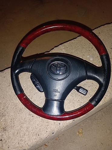 Унаа тетиктери: Руль Toyota 2003 г., Колдонулган, Оригинал, Жапония — 1