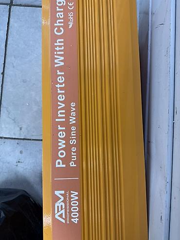 Инверторы: Инвертор с зарядным устройством ABM Professional 4000W - Мощность — 1