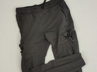 czarne woskowane legginsy: Sweatpants, Destination, 13 years, 158, condition - Very good