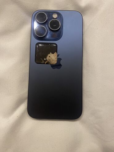 iphone 15 satilir: IPhone 15 Pro, 128 GB, Blue Titanium, Face ID, Zəmanət, Barmaq izi