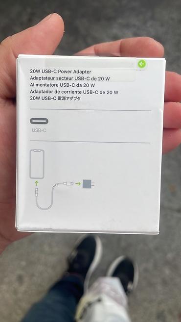 apple adapter 20w: Adapter Apple, 20 Vt, Yeni — 2