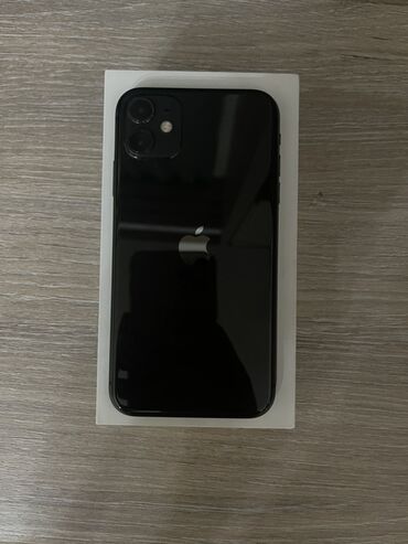 продать ноутбук бу: IPhone 11, Колдонулган, 128 ГБ, Кара, Заряддоочу түзүлүш, Коргоочу айнек, Каптама, 72 %
