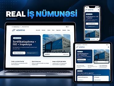 internet işi: Biznesiniz üçün müasir, professional və mobil uyğun veb sayt — 3