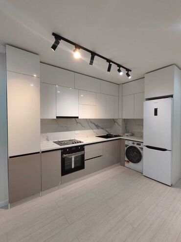 Кухонные гарнитуры: Кухонный гарнитур, Новый, цвет - Белый, МДФ, Бесплатная доставка — 3