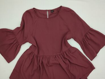 bluzki z rękawem do łokcia: Women's blouse, Zebra, size S (EU 36)
