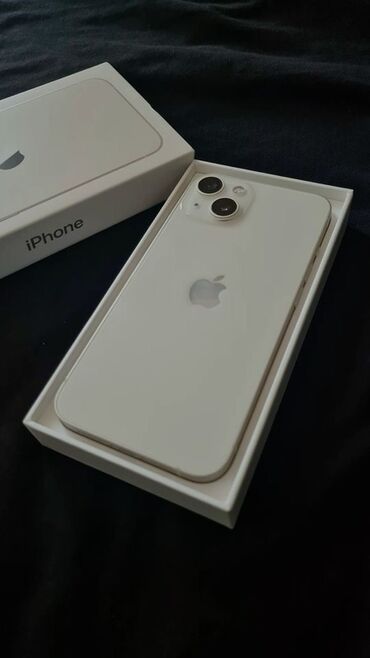 айфон 13 за 30 тысяч: IPhone 13, Белый, Коробка