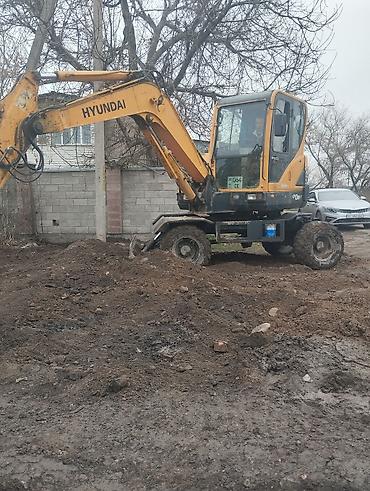экскаваторы 55: Экскаватор, Hyundai, Колесный — 1