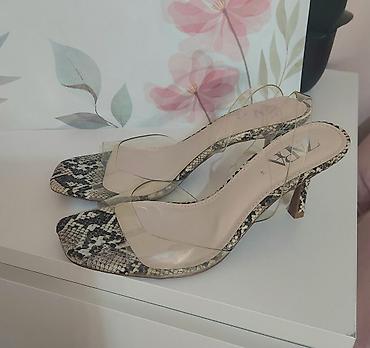 zara uggs: ZARA sandale s visokim potpeticama i providnim kaiševima - Brend — 3