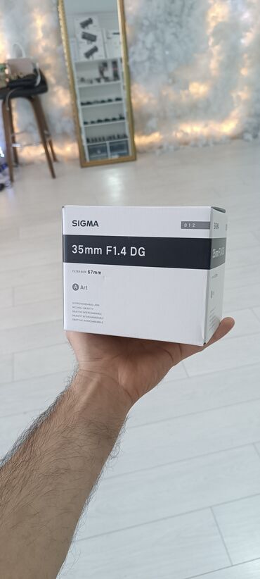 canon obyektiv: Sigma 35mm f1.4 DG ( for canon )