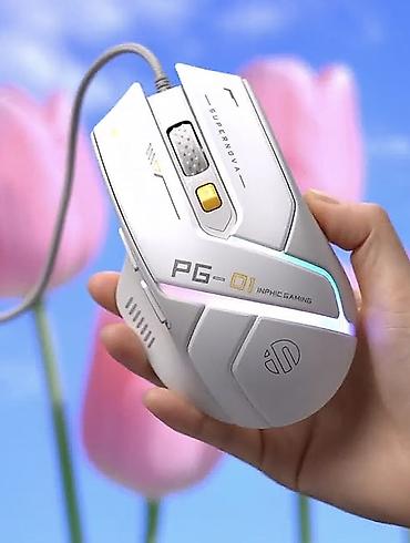 k40 gaming: Yeni, yüksək performanslı və erqonomik dizayna malik INPHIC PG1 mausu — 1