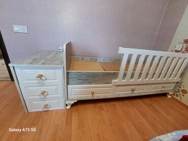 Digər mebel: Kama92Uşaq çarpayısı satılır 80 manata.matras yoxdur.unvan Masazır
