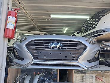 Передний бампер в сборе для Hyundai Sonata (седьмое поколение
