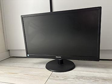 Монитор, Philips, Б/у, LED, 21" - 22"