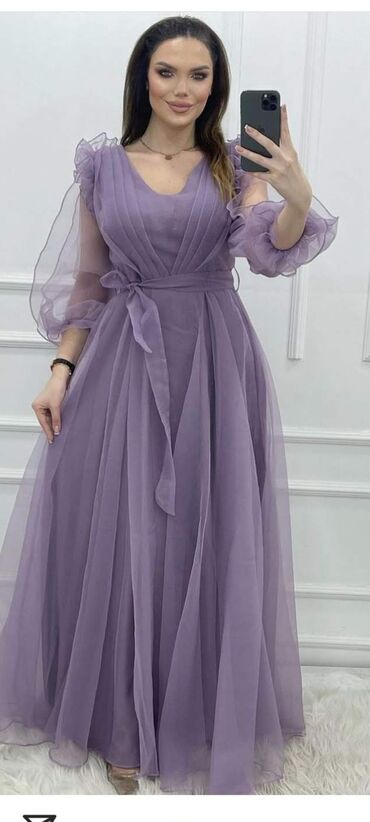 Платья: Вечернее платье, Макси, XL (EU 42)