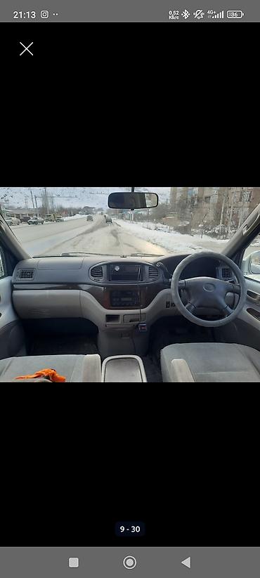 Toyota: Toyota Regius: 2000 г., 2.7 л, Автомат, Газ, Минивэн — 11