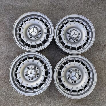 Диски: Литые Диски R 14 Mercedes-Benz, Комплект, отверстий - 5, Б/у — 4