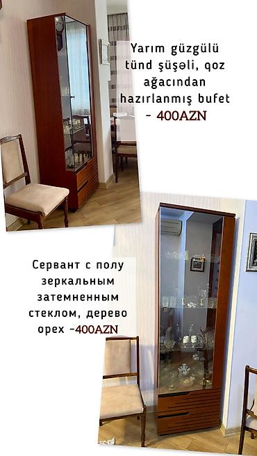 servant dolabı: İşlənmiş, 2 qapılı, Siyirməli, Ağ, Taxta, Kupe, Düz dolab — 6