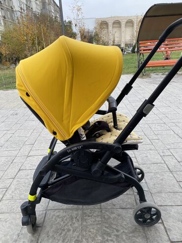 Коляски: Коляска, цвет - Желтый, Б/у — 10