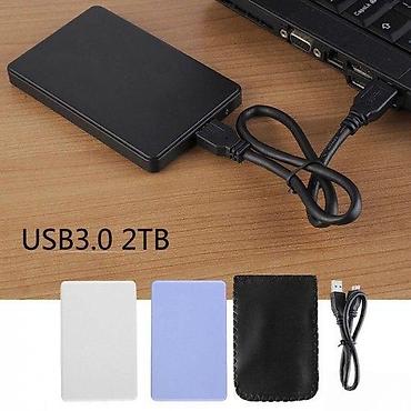 Hard diskovi, eksterni diskovi: KUCISTE ZA HARD DISK USB 3.0 ZA 2.5 SATA HDD FIOKA EKSTERNI | Filip — 1