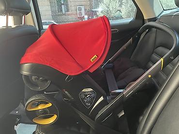 doona: Doona+ Infant Car Seat & Stroller – Qırmızı rəngdə Həm uşaq — 1