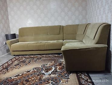 sofa: Угловой диван, С ящиками, Трехместный — 4