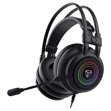 sony 4 cena: Gejming slušalice sa mikrofonom – over-ear dizajn, RGB osvetljenje - — 1