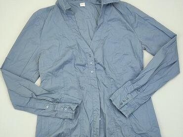 długa błękitna sukienki na wesele: Shirt, L (EU 40), condition - Good