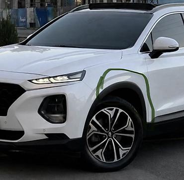 расширитель арок: Накладка крыла Переднее левое Hyundai, 2020 г., Новый, Оригинал — 2