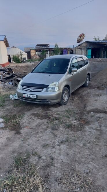 одноместная машина: Honda Stream: 2001 г., 1.7 л, Автомат, Бензин, Минивэн