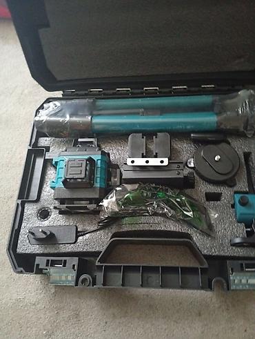 Ölçmə cihazları: Makita lazer nivelir dəsti – yaşıl şüalı, 360° xətt proyeksiyası ilə — 4