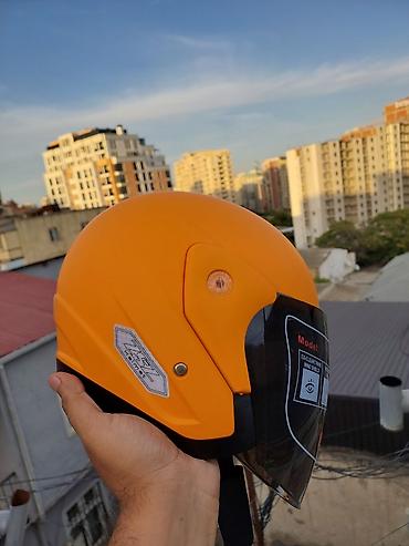 Moto geyim: Moped/Velosiped üçün keyfiyyətli kask satıram YENİDİR, qulaq baş — 2