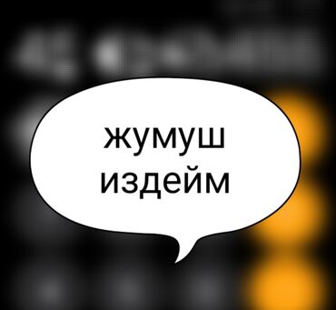 помощь по дому: Срочно жумуш издейм няня или воспитатель болгону